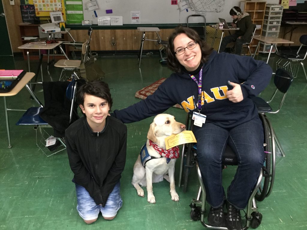 Student earns golden ticket