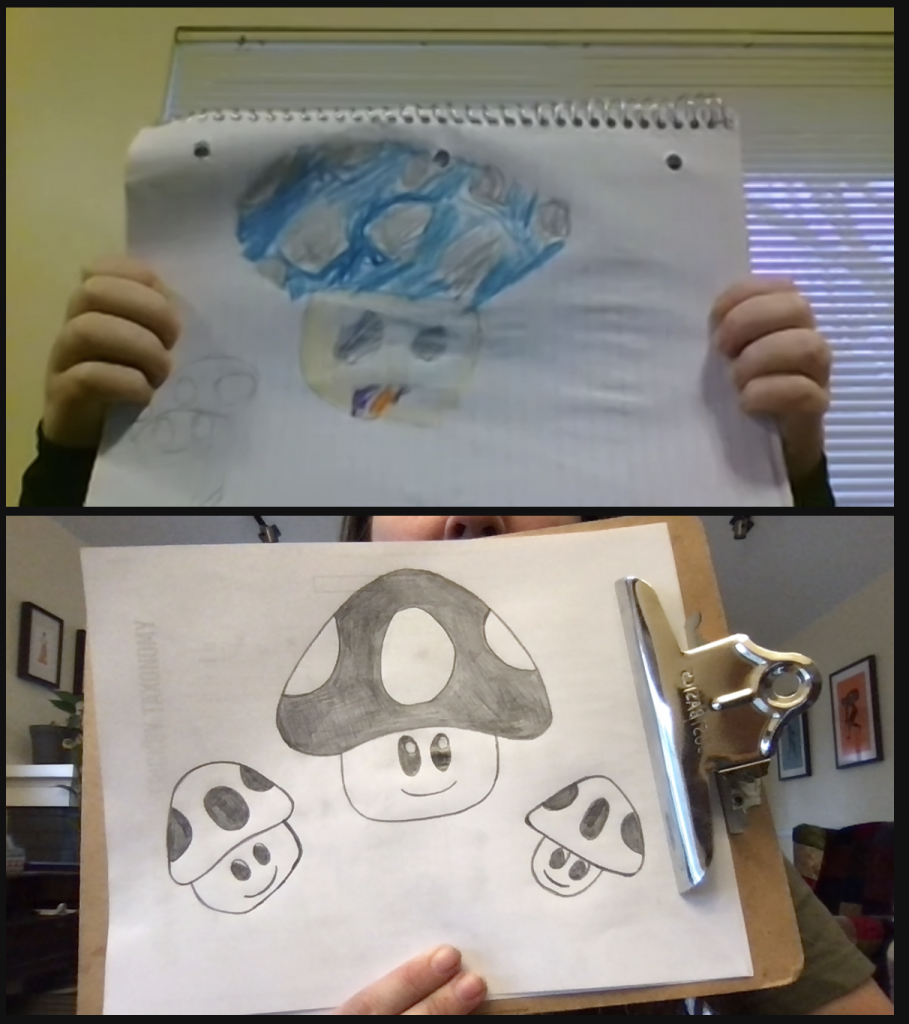 mario mushrooms